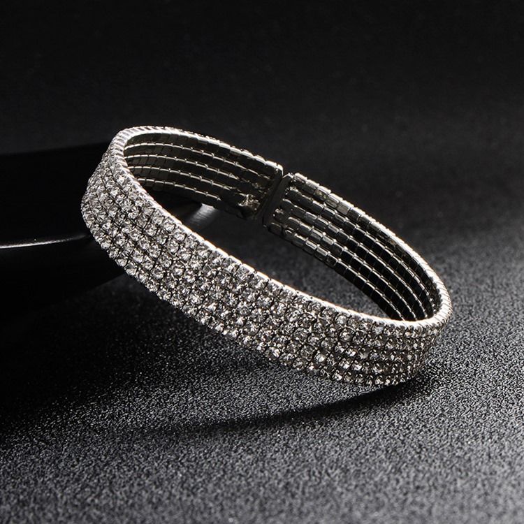 Diamante Hoop Armbånd