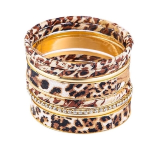 Leopardtrykk Leopard Kvinnelig Armbånd