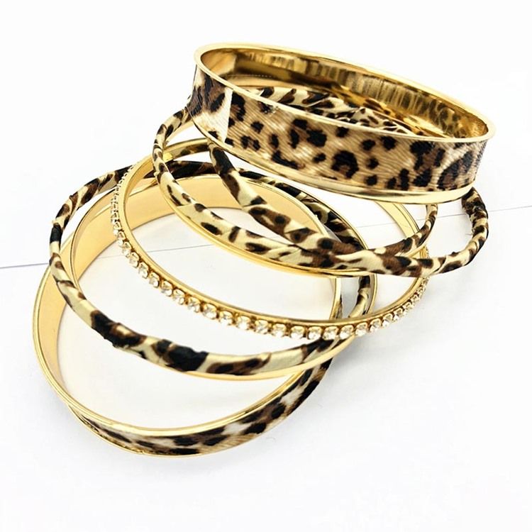 Leopardtrykk Leopard Kvinnelig Armbånd