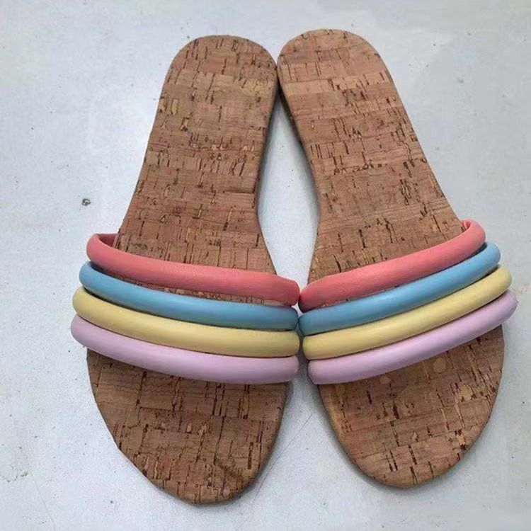 Slip-on Flip Flop Flat With Tøfler