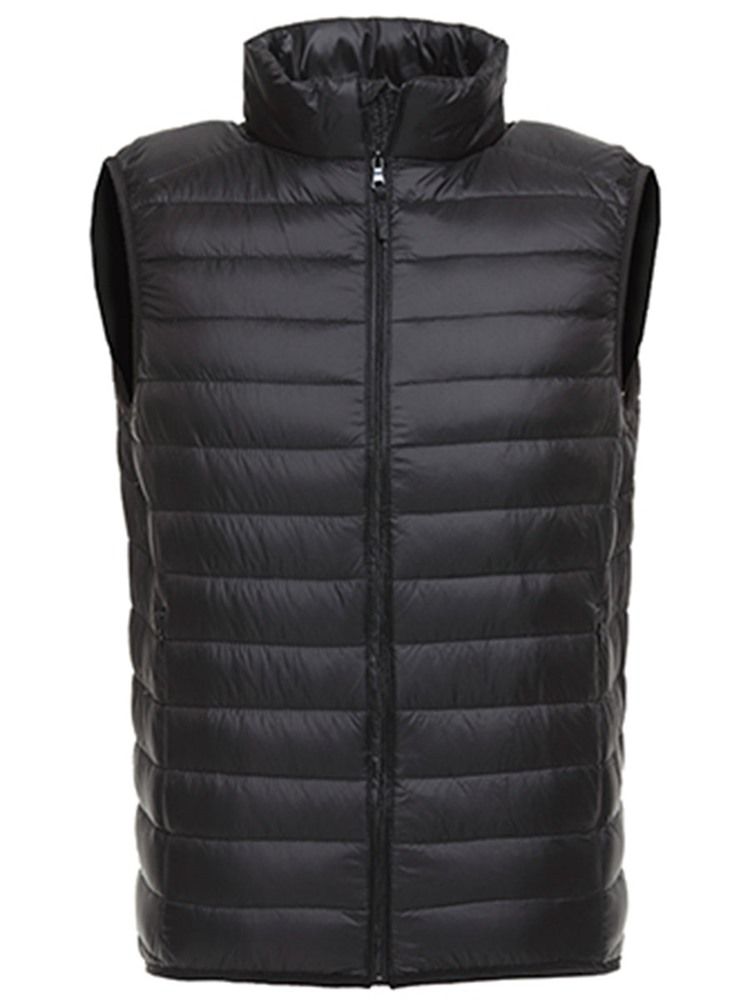 Winter 90% Duck Down Vest Loose Menns Jakke