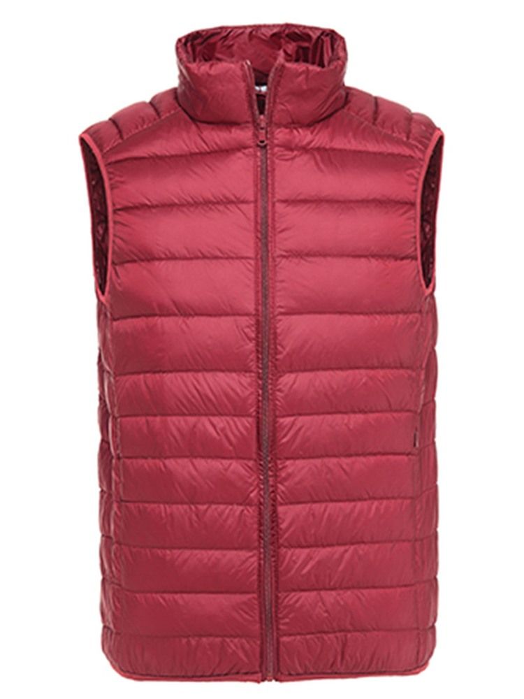 Winter 90% Duck Down Vest Loose Menns Jakke