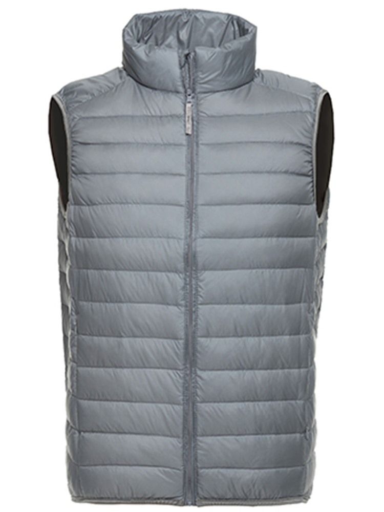 Winter 90% Duck Down Vest Loose Menns Jakke