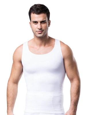 Abdomen Tight Seamless Corset Vest Top For Men