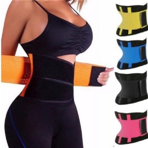 Polyester Waist Support Yoga Sportssikkerhet For Kvinner