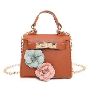 Blomsterdekorasjonskjede Crossbody Bag