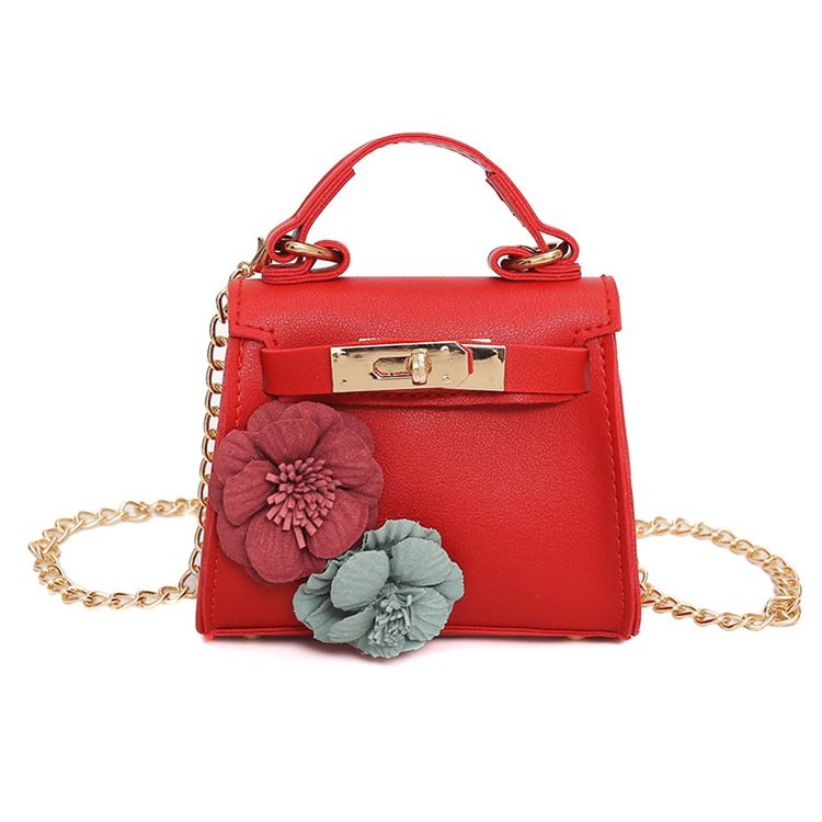 Blomsterdekorasjonskjede Crossbody Bag