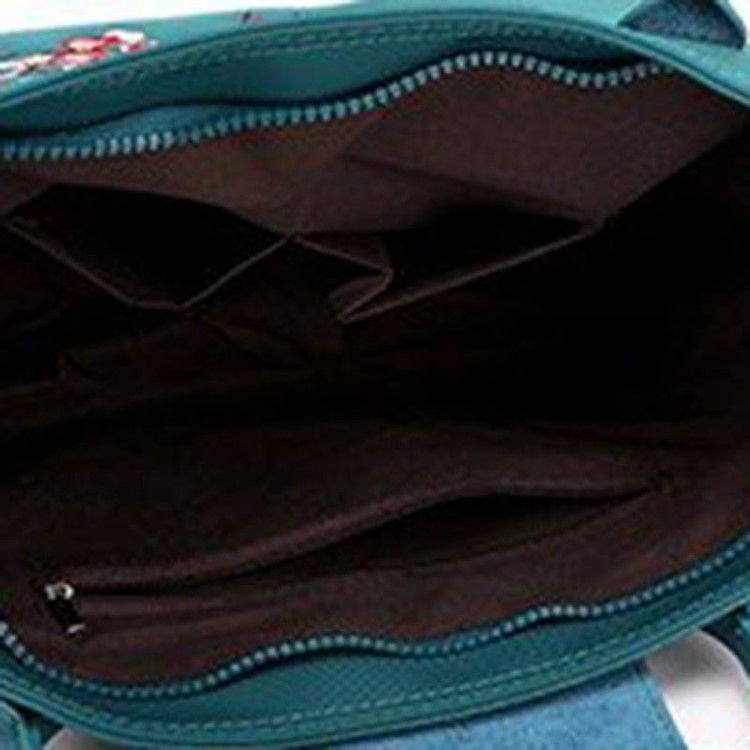 Broderi Pu Floral Broderi Tote Bag