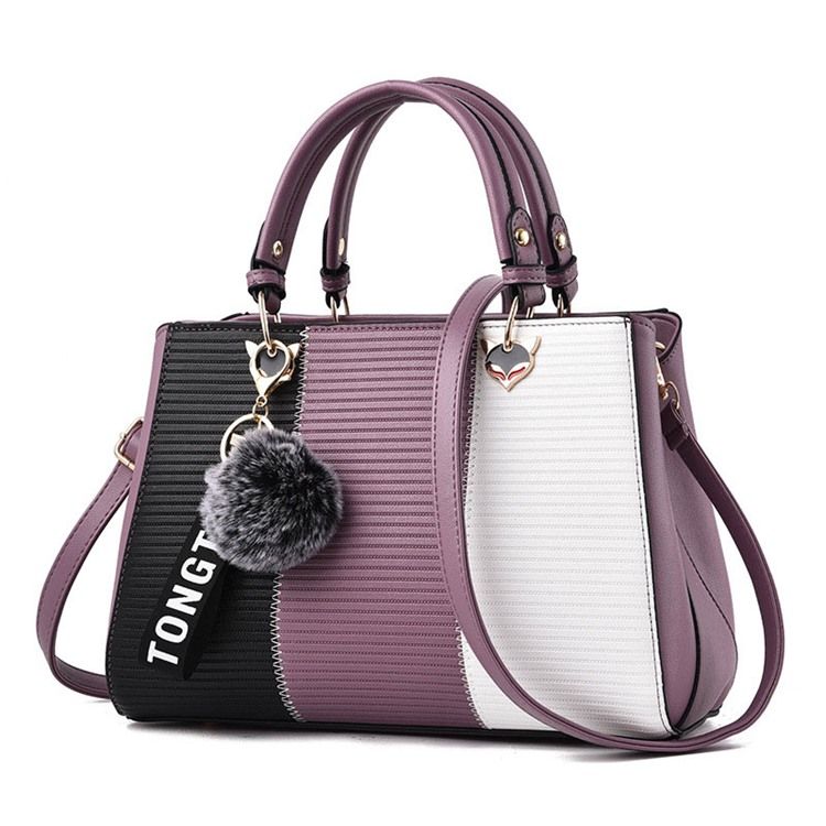 Color Block Rectangle Medium Handbag