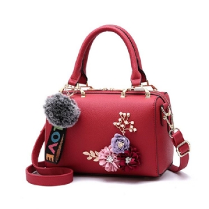 Fashion Floral Zipper Women Handbag