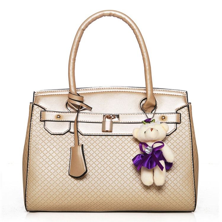 Graceful Embossing Women Handbag (3 Vesker)