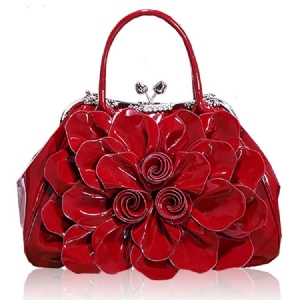 Ol Diamante Floral Handbag