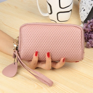 Embossing Women Pu Organizer Wallet