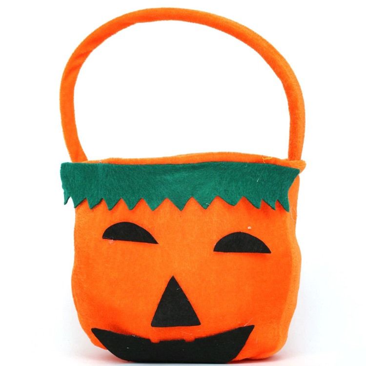 Halloween Kostyme Pumpkin Flannelette Purse