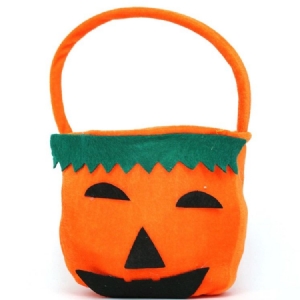 Halloween Kostyme Pumpkin Flannelette Purse