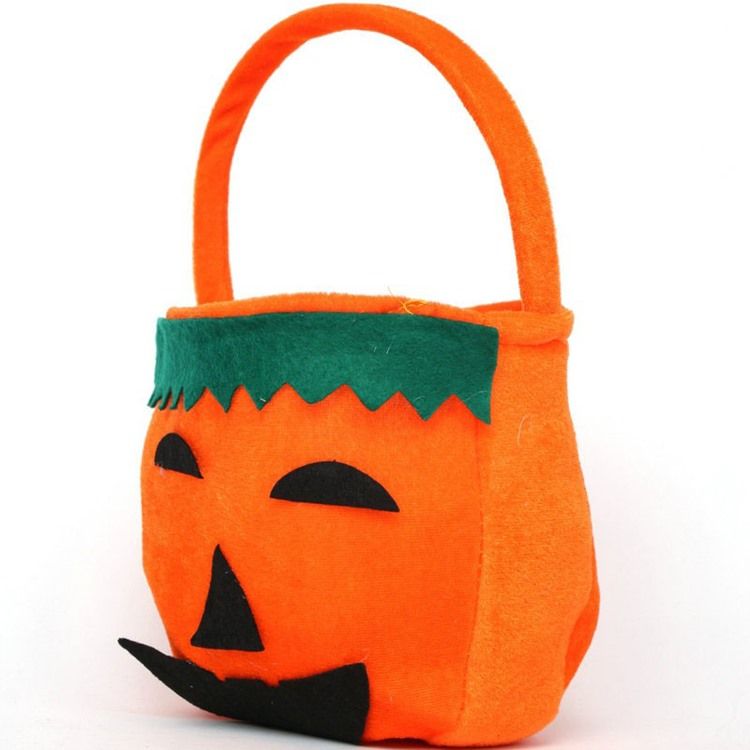 Halloween Kostyme Pumpkin Flannelette Purse