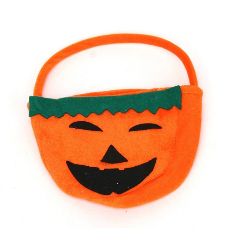 Halloween Kostyme Pumpkin Flannelette Purse