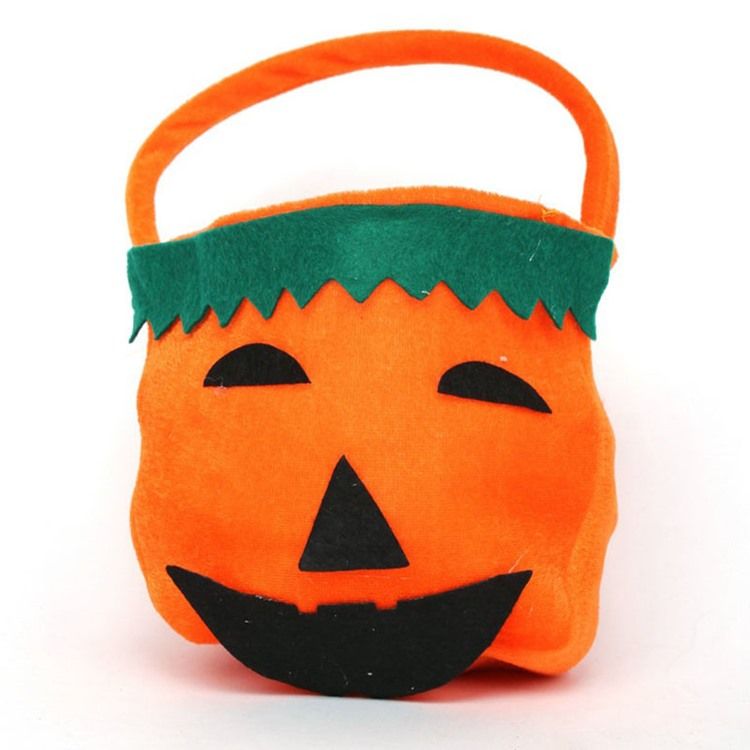 Halloween Kostyme Pumpkin Flannelette Purse