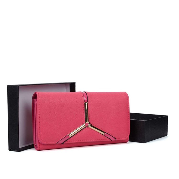 Long Type Pu Women Wallet