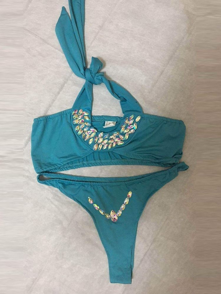 Beachini Tankini Set Bead Badetøy For Kvinner