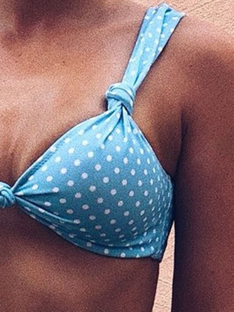 Sexy Badedrakt Med Polka Dotstankini For Kvinner