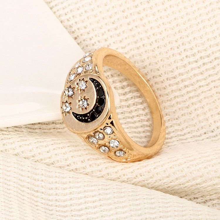 Diamante Golden Rings