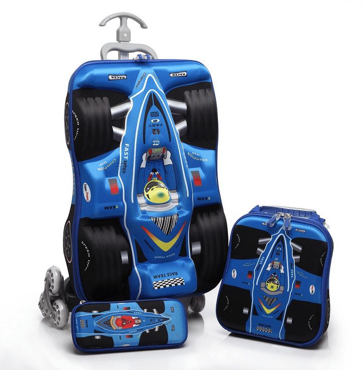 European Cartoon Trolley Bags