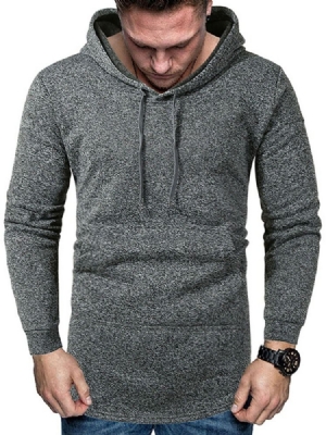 Pocket Pullover Vanlige Hettegensere For Menn