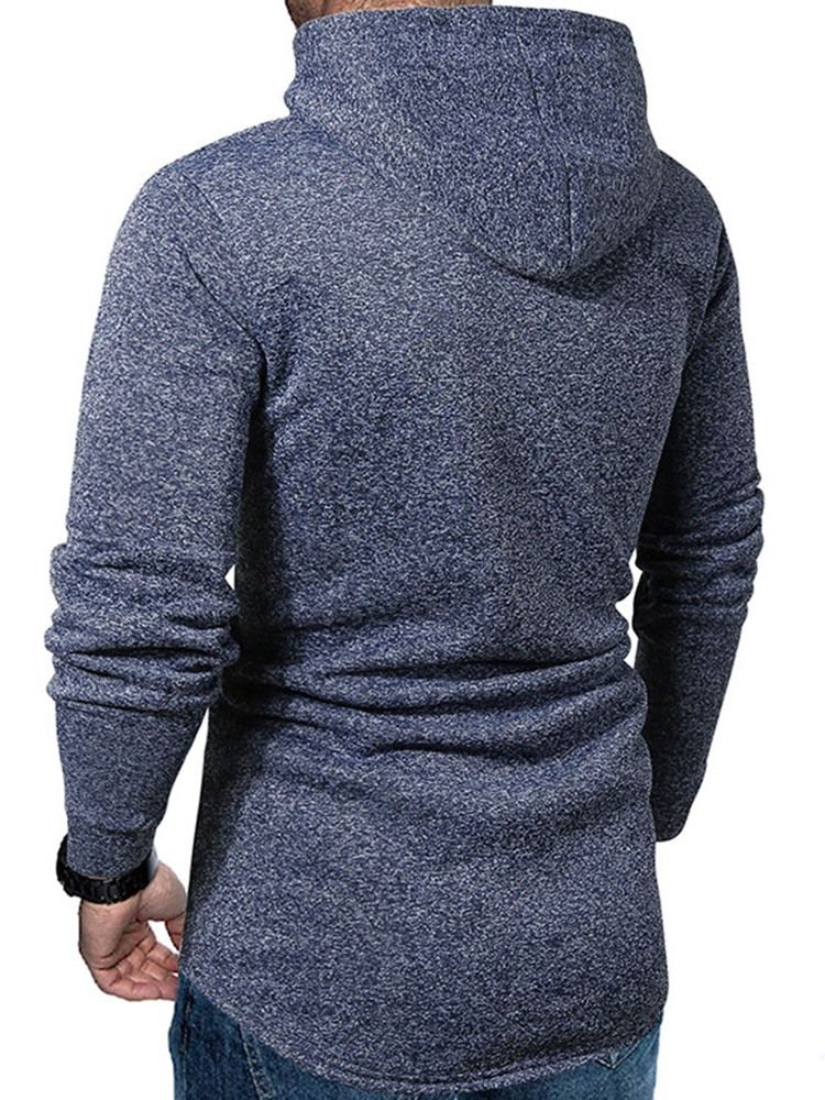 Pocket Pullover Vanlige Hettegensere For Menn