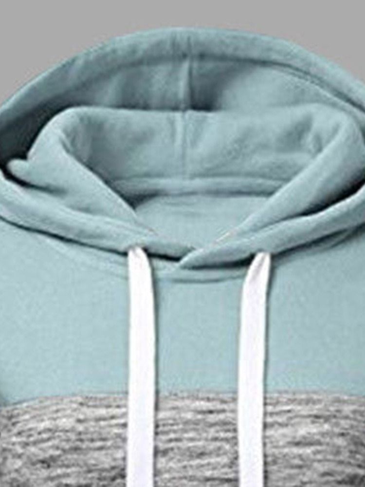 Regular Color Hood Hoodie Med Hette For Kvinner