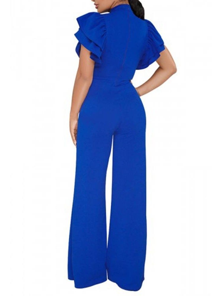 Falbala Office Lady Jumpsuit For Kvinner I Full Lengde