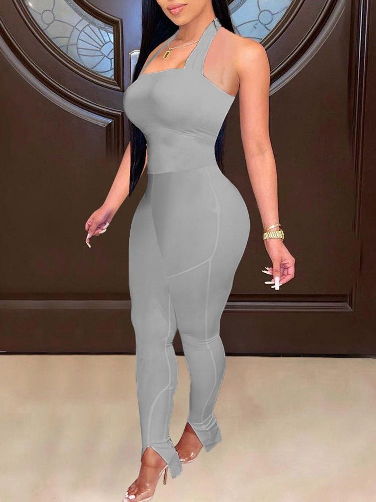 Skinny Jumpsuit For Kvinner I Full Lengde