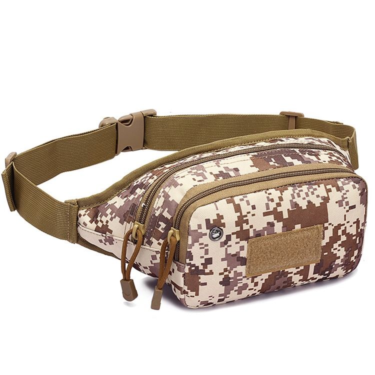 Unisex Oxford Waist Bag Army Fanny Vesker For Menn