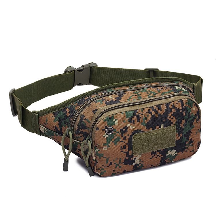 Unisex Oxford Waist Bag Army Fanny Vesker For Menn