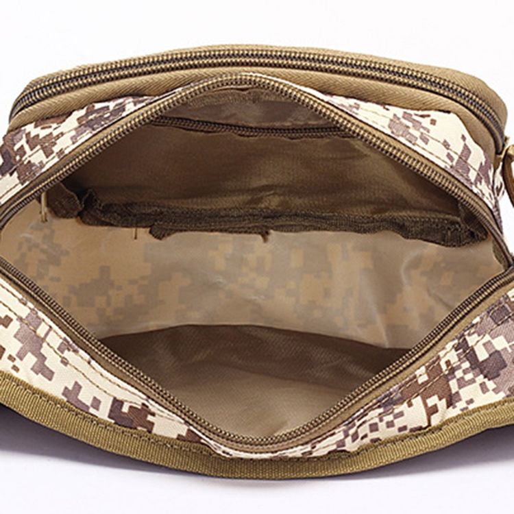 Unisex Oxford Waist Bag Army Fanny Vesker For Menn