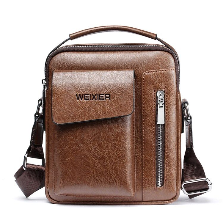 Vanlige Europeiske Pu Firkantede Crossbody-vesker