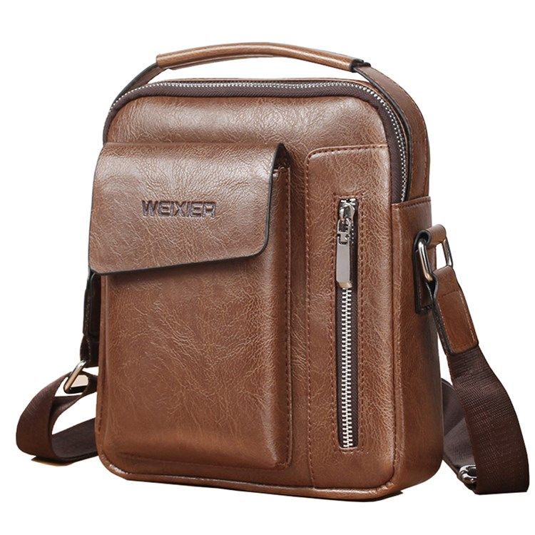 Vanlige Europeiske Pu Firkantede Crossbody-vesker