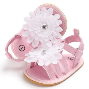 3d Floral Velcro Toddler Shoes