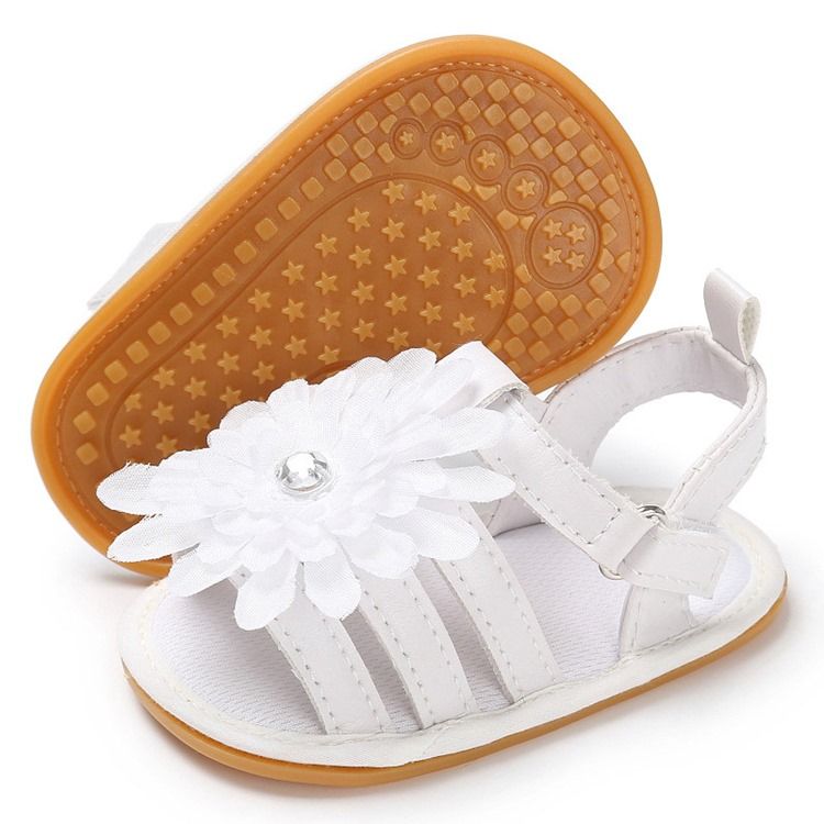 3d Floral Velcro Toddler Shoes