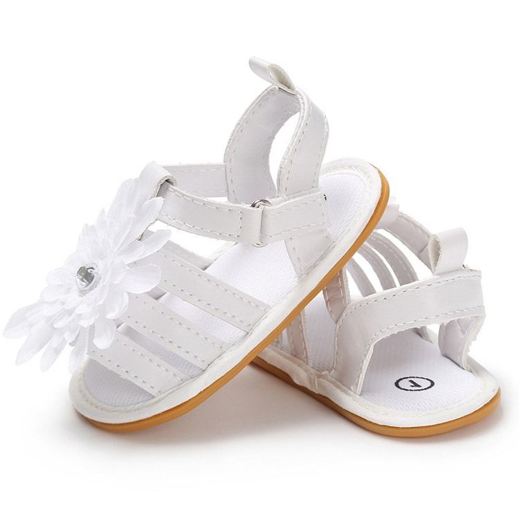 3d Floral Velcro Toddler Shoes