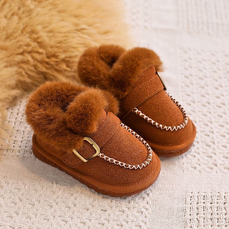 Birthday Cute Buckle Baby Boots