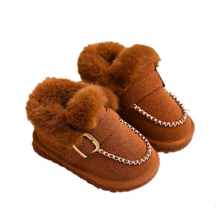 Birthday Cute Buckle Baby Boots