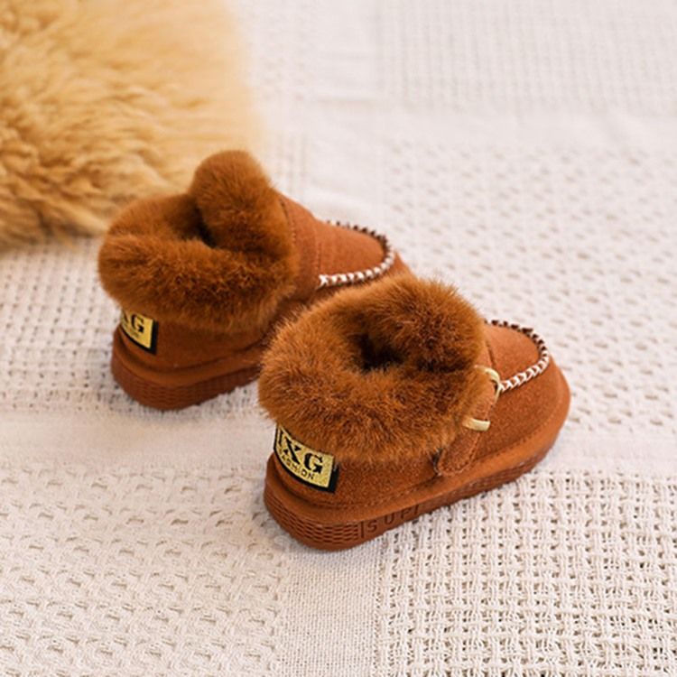 Birthday Cute Buckle Baby Boots