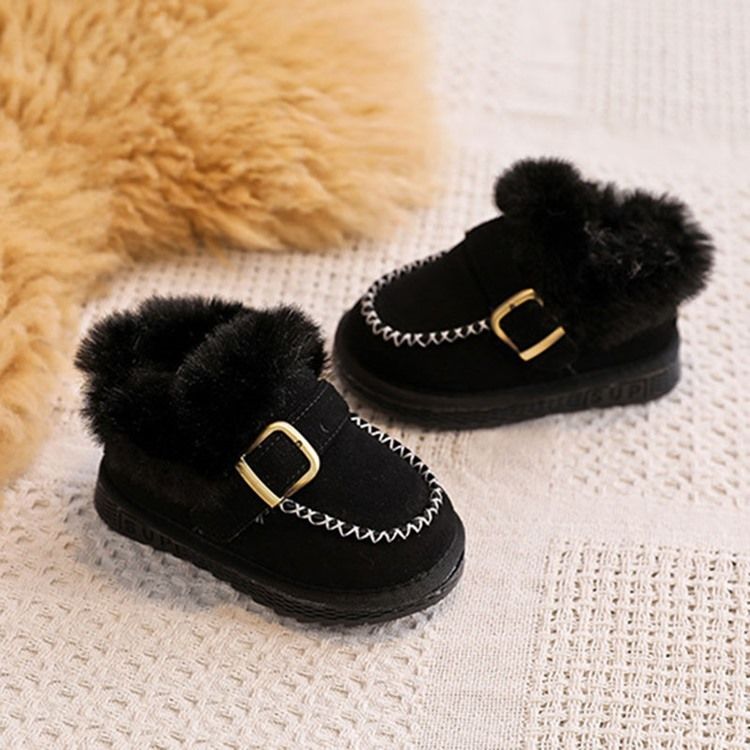 Birthday Cute Buckle Baby Boots