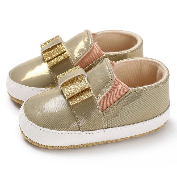 Bowknot Elastic Band Toddler Shoes