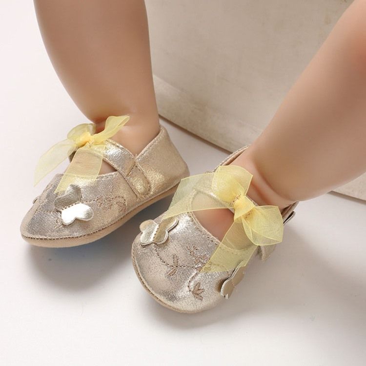 Bowknot Velcro Baby Shoes