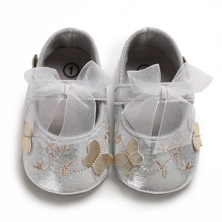 Bowknot Velcro Baby Shoes