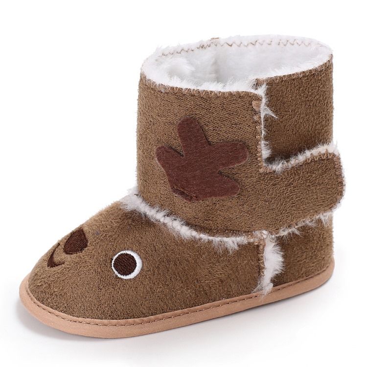 Broderi Slip-on Baby Booties