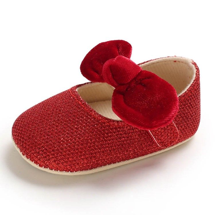 Cotton Bowknot Toddler Shoes