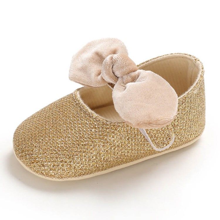 Cotton Bowknot Toddler Shoes